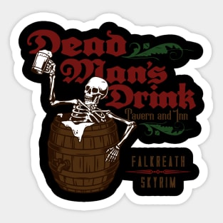 Dead Man's Drink Sticker